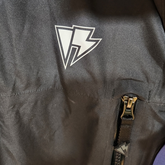 Homeschool Snowboard ski jacket, blue and black, size Large - Picture 4 of 4